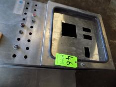 Empty S/S Control Cabinets - Dimensions 160cm x 58cm 24cm (LxWxH) and 120cm x 100cm x 28cm (LxWxH)