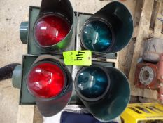 Siemens Red and Green Traffic Lights (NOTE: Sun Covers Available)