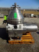 Reda 6,900 GPM S/S Cream Separator, Model RE 100/T, S/N C070/072, 18.5 KW (NOTE: Tools Not