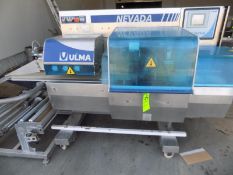 2004 Ulma Nevada LS Horizontal Flow Wrapper, S/N 1600022 with Reels for Film, Control Panel VT565W