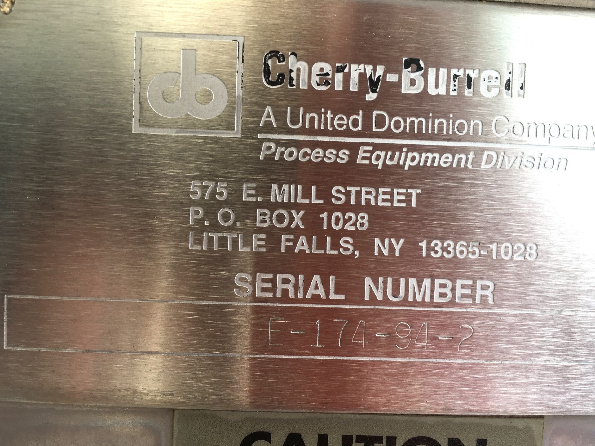 Cherry Burrell 8,900 Gallon Vertical Mixing Tank Model: CVC 8900 Serial: E-174-94 Stainless Steel - Image 6 of 11