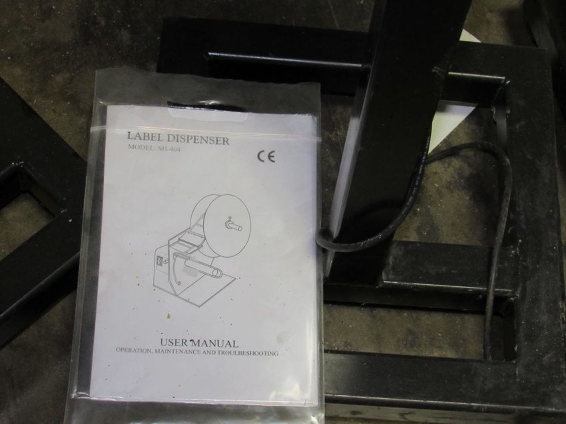 Label Dispenser comes with manual and on stand with casters (Rigging and loading fees included in - Image 3 of 4