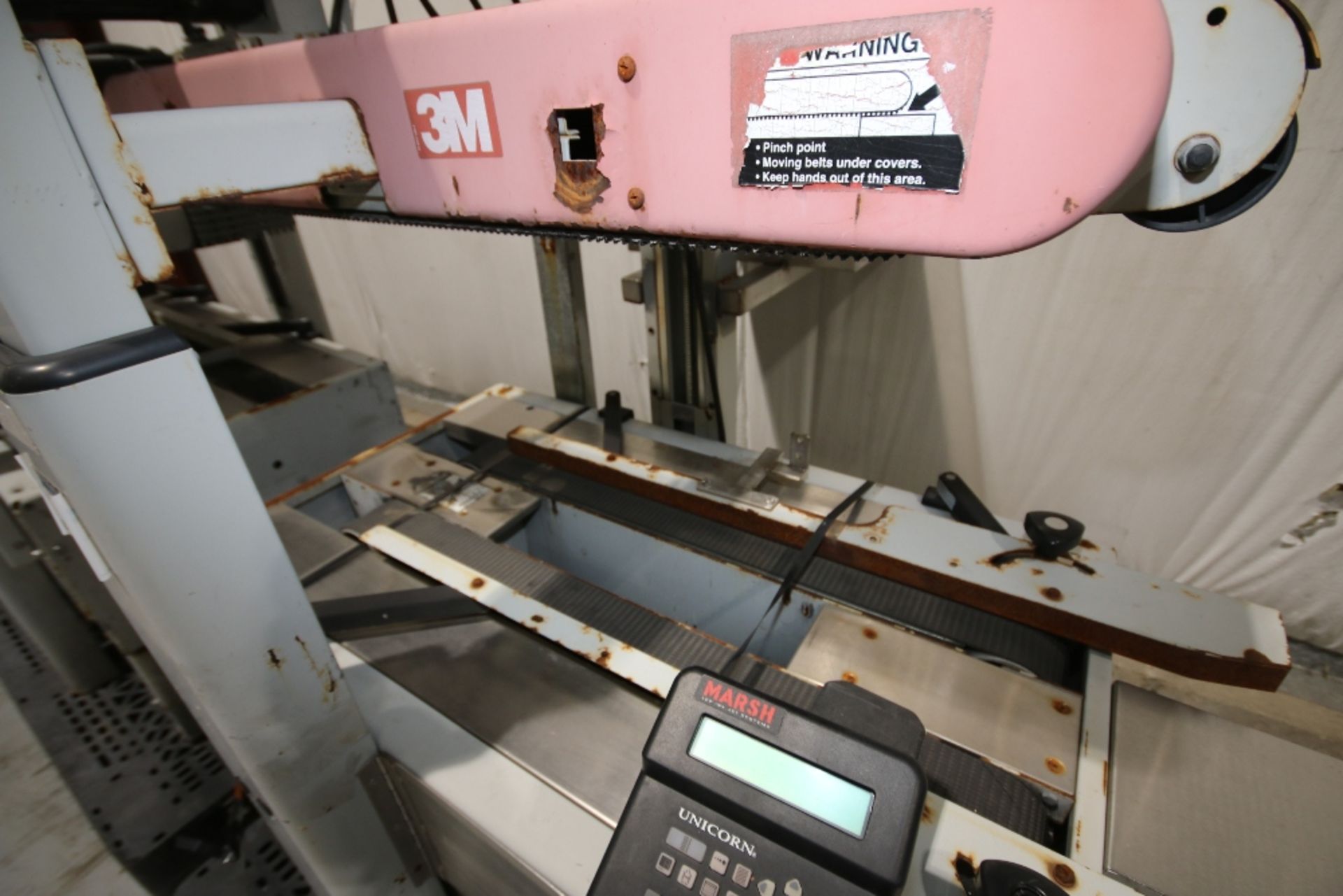 3M-Matic Top and Bottom Adjustable Case Sealer, Model 700A, Type 39600, S/N 10238 with Marsh Union - Image 2 of 4