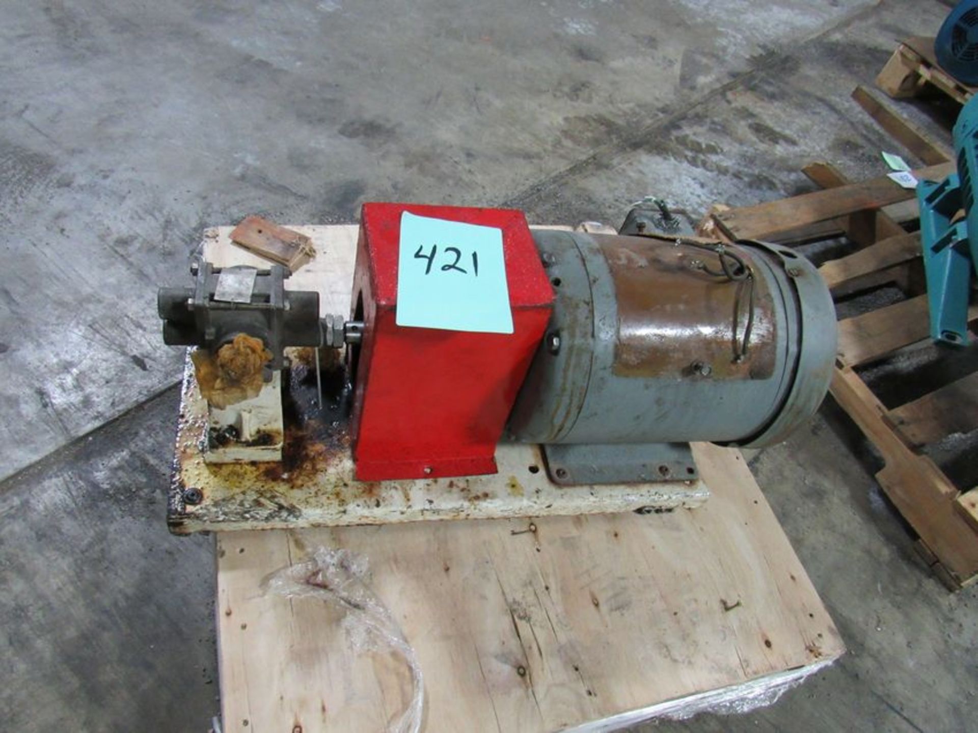 ECO Pump Model G-10-ACC-KKV- Small Positive Displacement Gear Pump with relief valve, 1.75" inlet