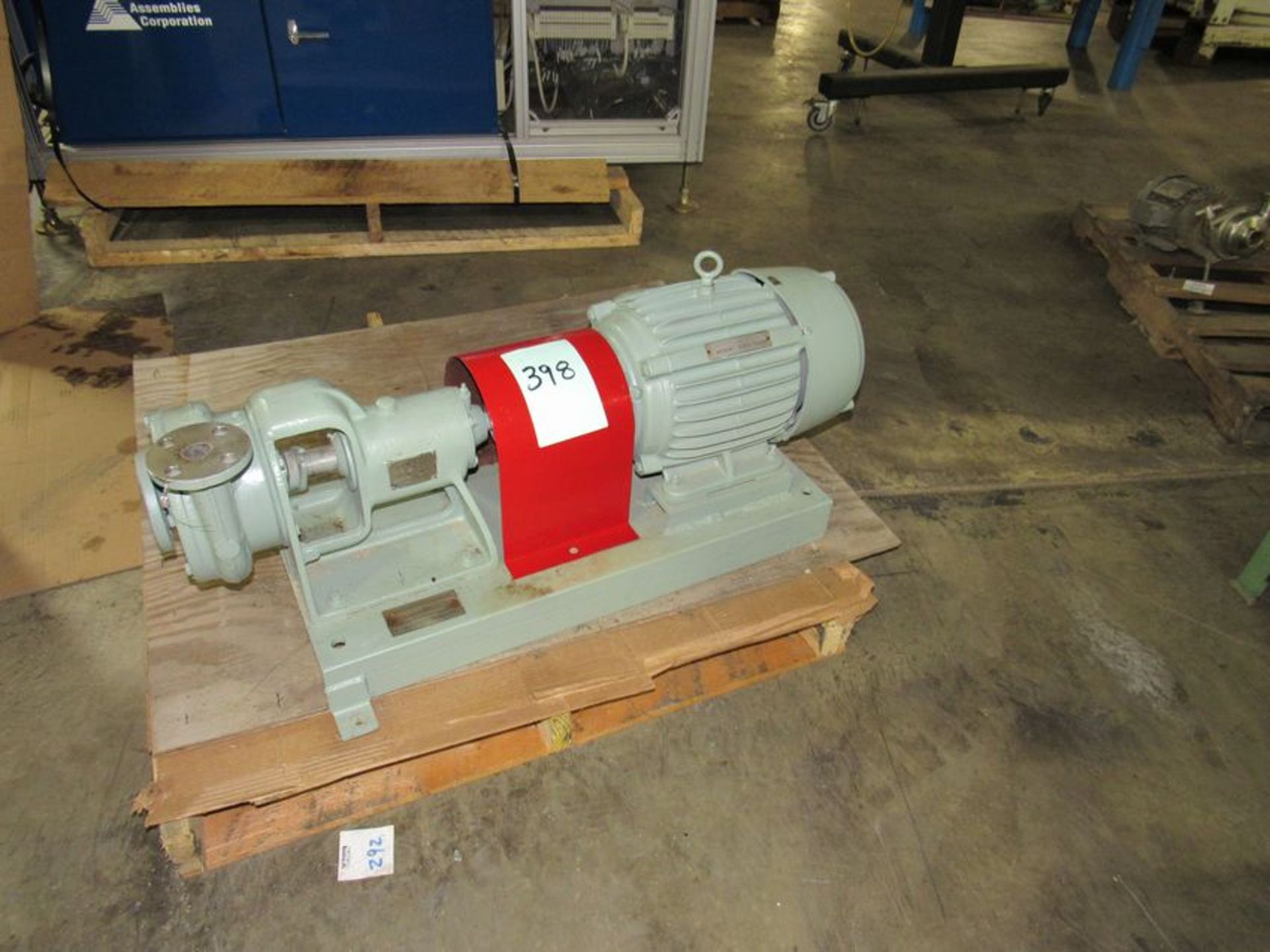 Worthington Centrifugal Pump Model D512, 1.5" by 1.0" Inlet/Outlet, Serial #Y648137P- Impeller