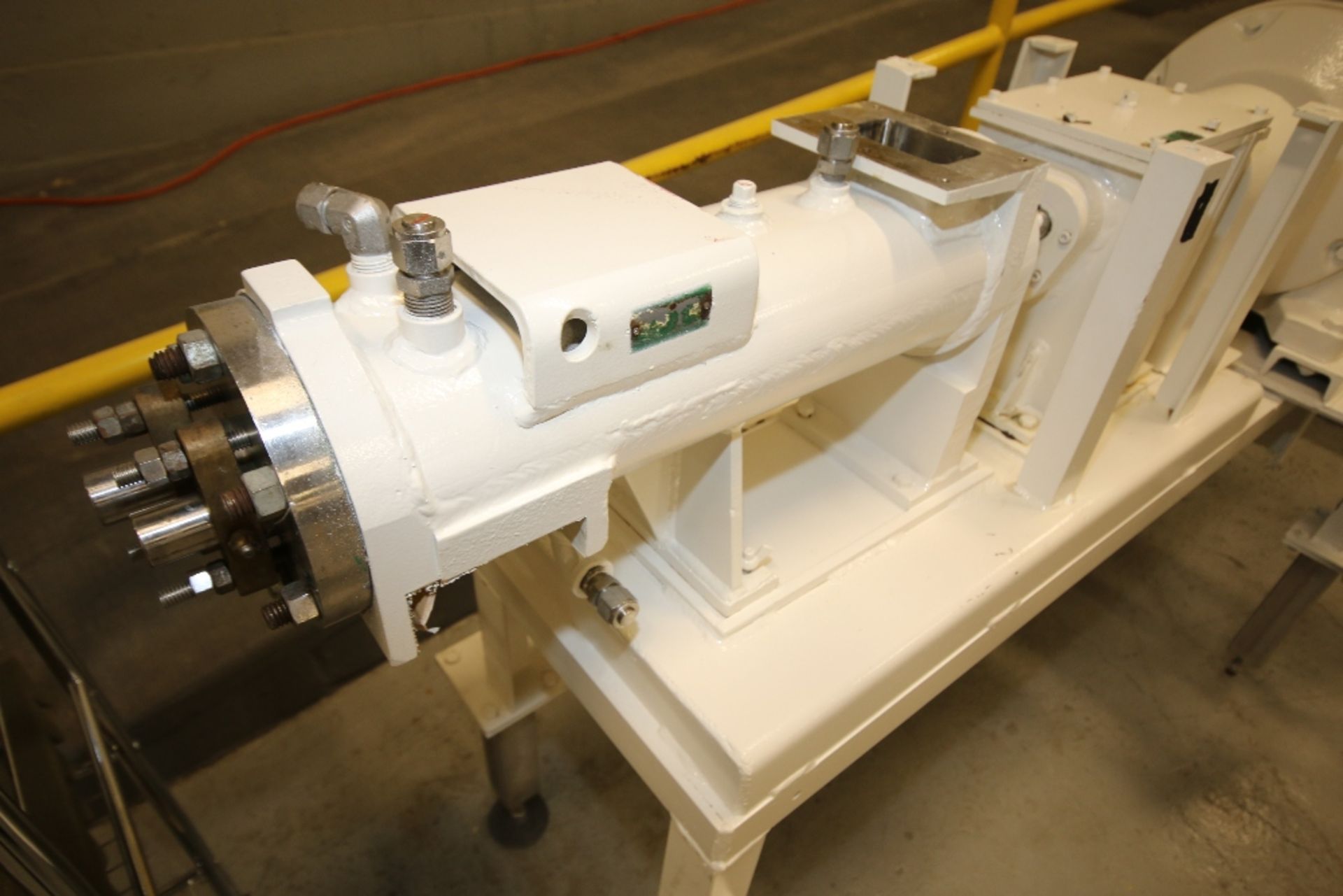 Reco Type Extruder with Dual S/S Auger, Reeves Variable Speed Drive, Aprox. 7-1/2 hp Motor, Gear - Image 2 of 6