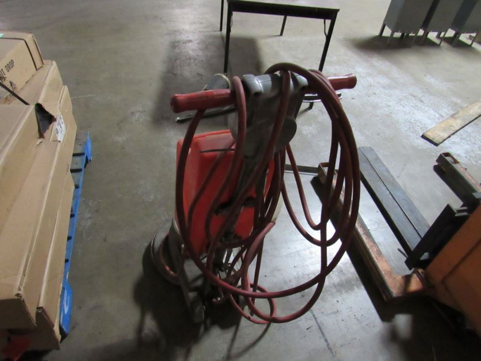 Floor Machine Company Floor Maintainer Floor Scrubber Model # FM-17, Serial # 17FM 35639, 3/4 HP, - Image 3 of 4