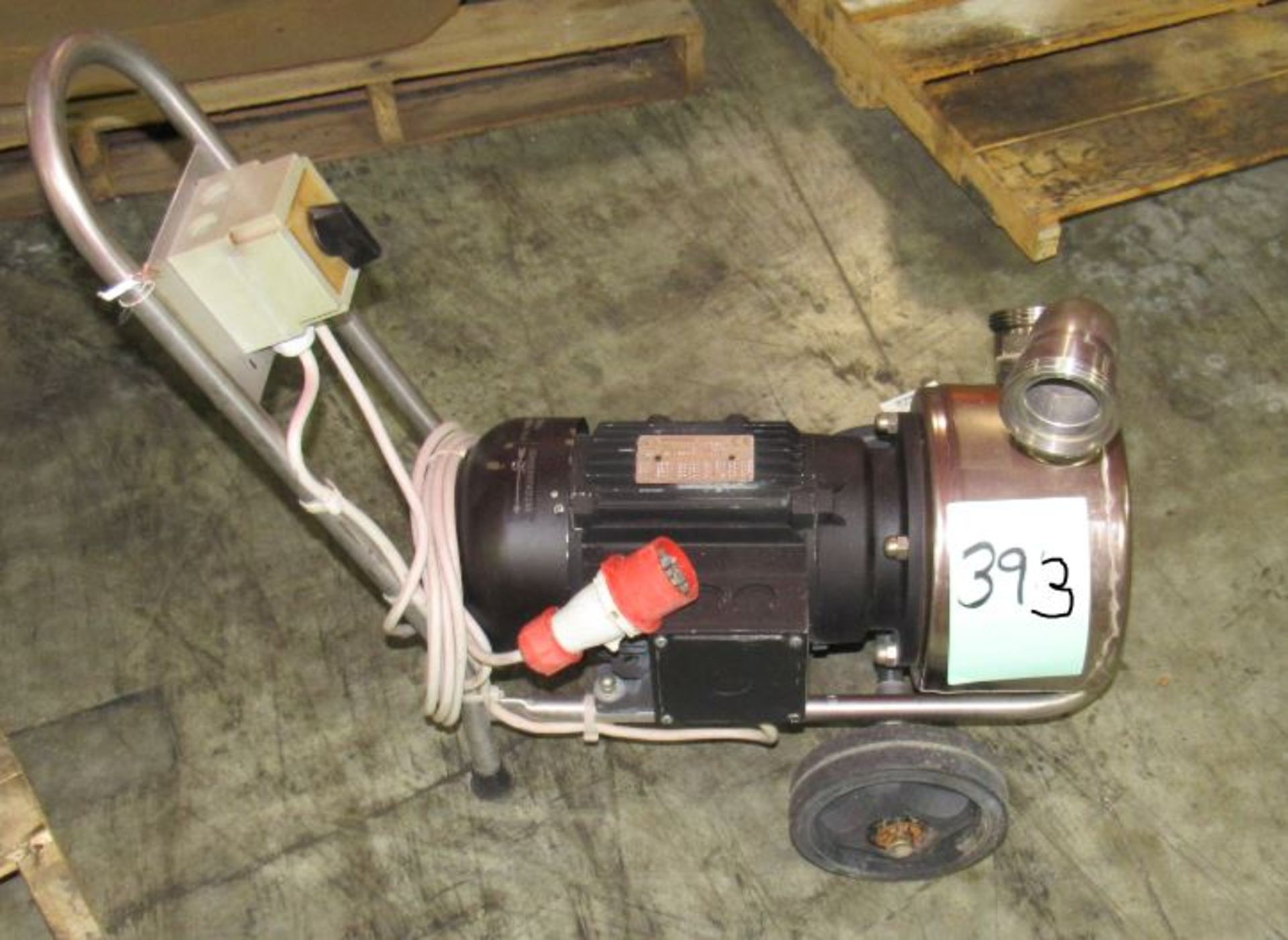 Portable Pump, Pacer Model P-58-1866 90 with 2" inlet and outlet, run with a Honda GC 160 Gas Engine