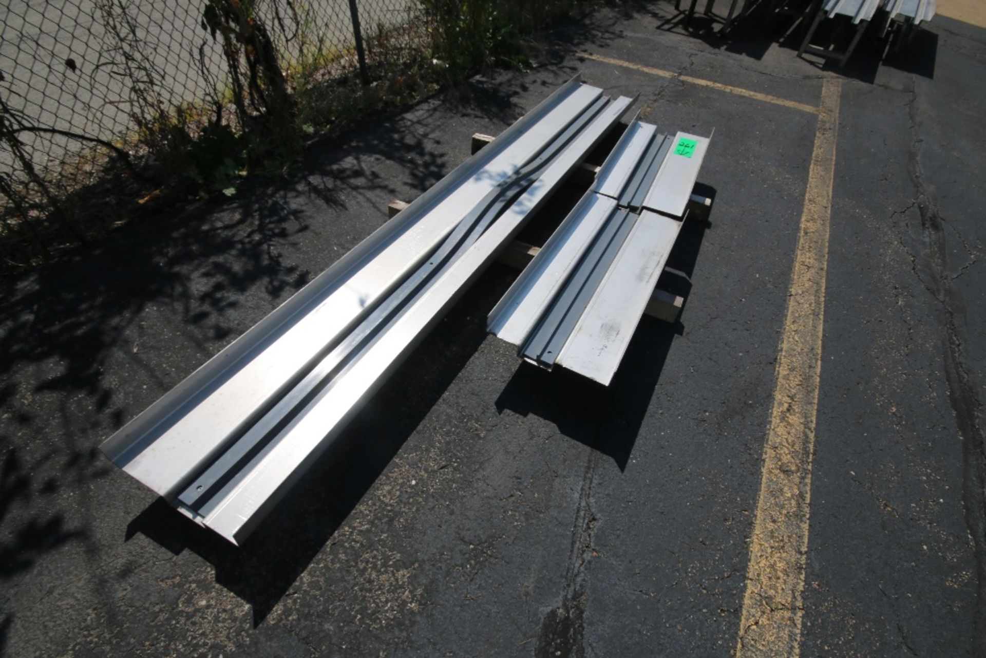 (5) Pcs. – S/S Inground Case Conveyor Pans – (2) Aprox. 10 ft., (1) 10-1/2 ft., (1) 3 ft. 2″ and - Image 3 of 4