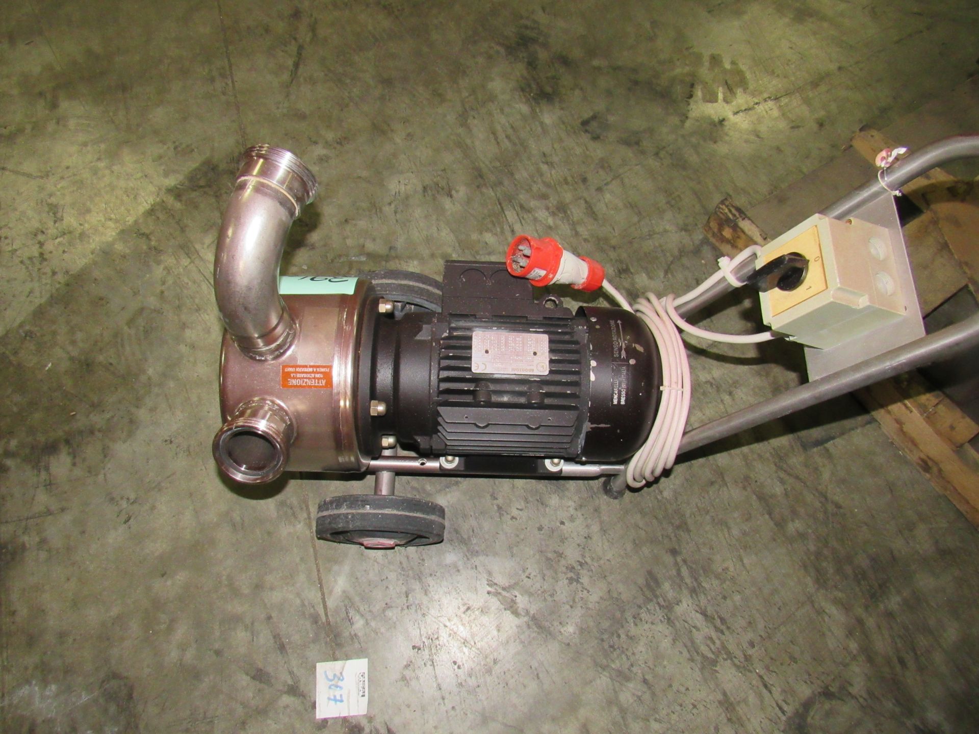 Portable Pump, Pacer Model P-58-1866 90 with 2" inlet and outlet, run with a Honda GC 160 Gas Engine - Image 2 of 8