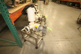 Bran Lubbe 1.5 hp Pump, Type N-K31, Machine #5101037 with 1-1/2″ Clamp Type S/S Head and Ba