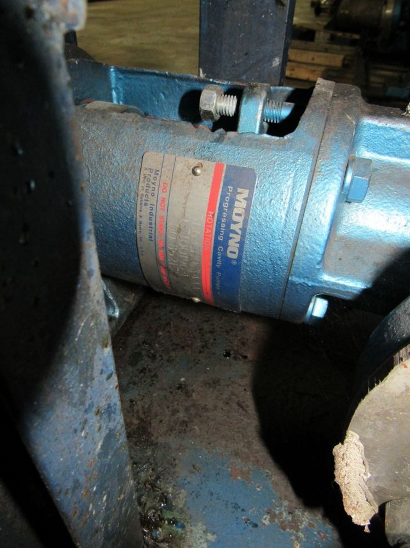 Moyno Progressive Cavity High Performance Pump, 5HP Toshiba Electro motor, 230/460 Volt, 13/5.5 - Image 8 of 9