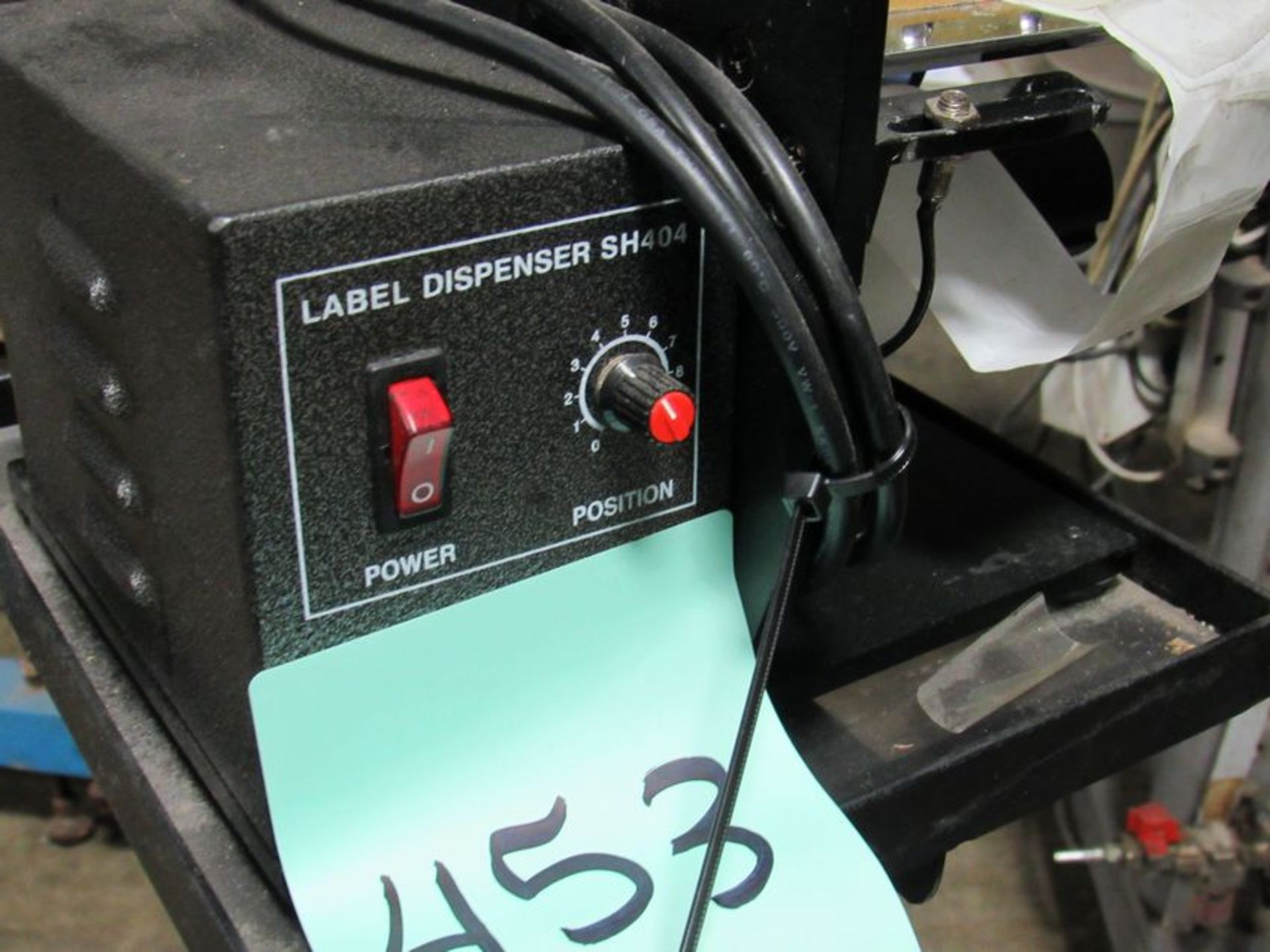 Label Dispenser comes with manual and on stand with casters (Rigging and loading fees included in - Image 2 of 4