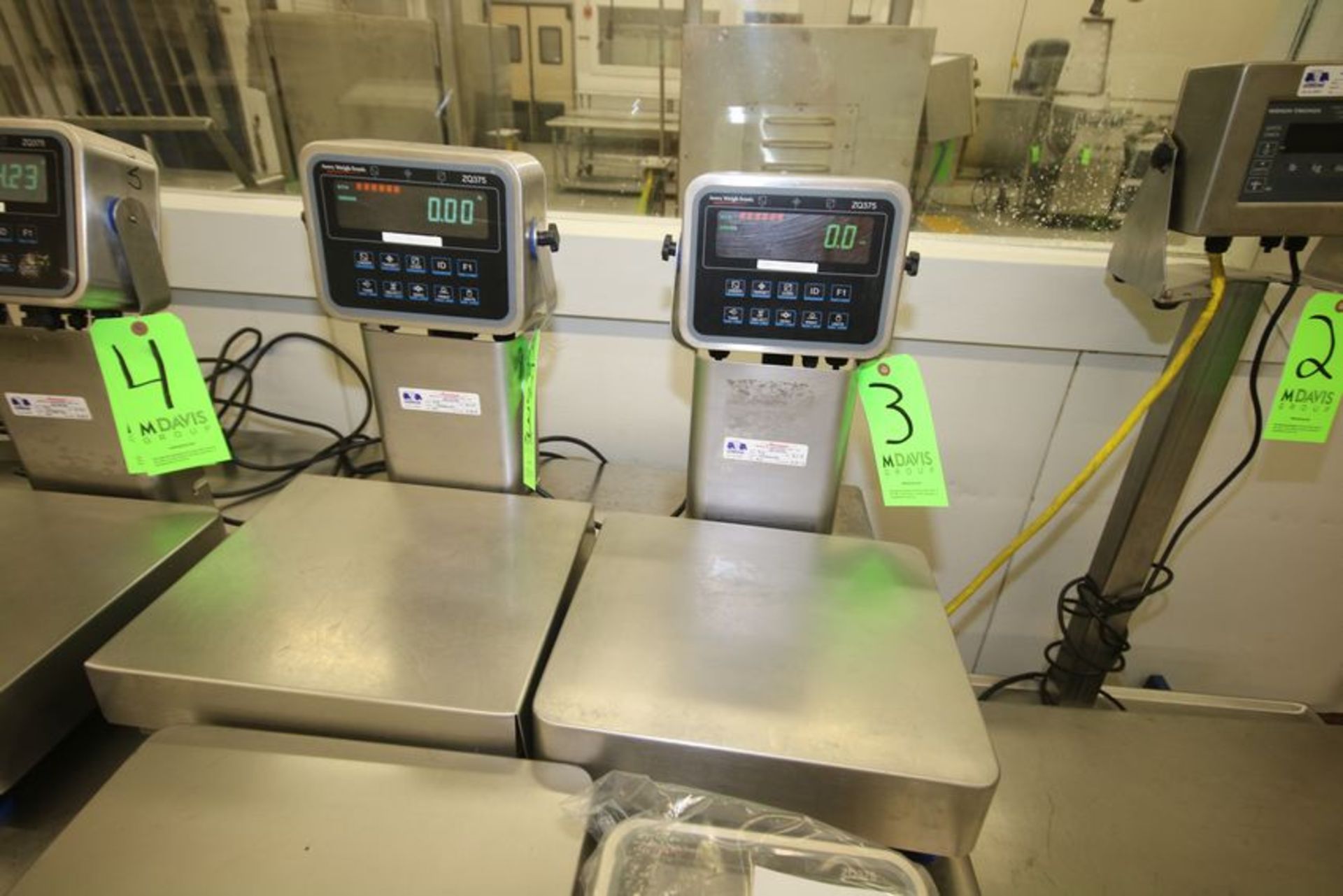 Avery Weigh-Tronix Digital Scales, Model ZQ375, S/N 144550694 and S/N 144550697 with 13-1/2" x 12" - Image 2 of 2