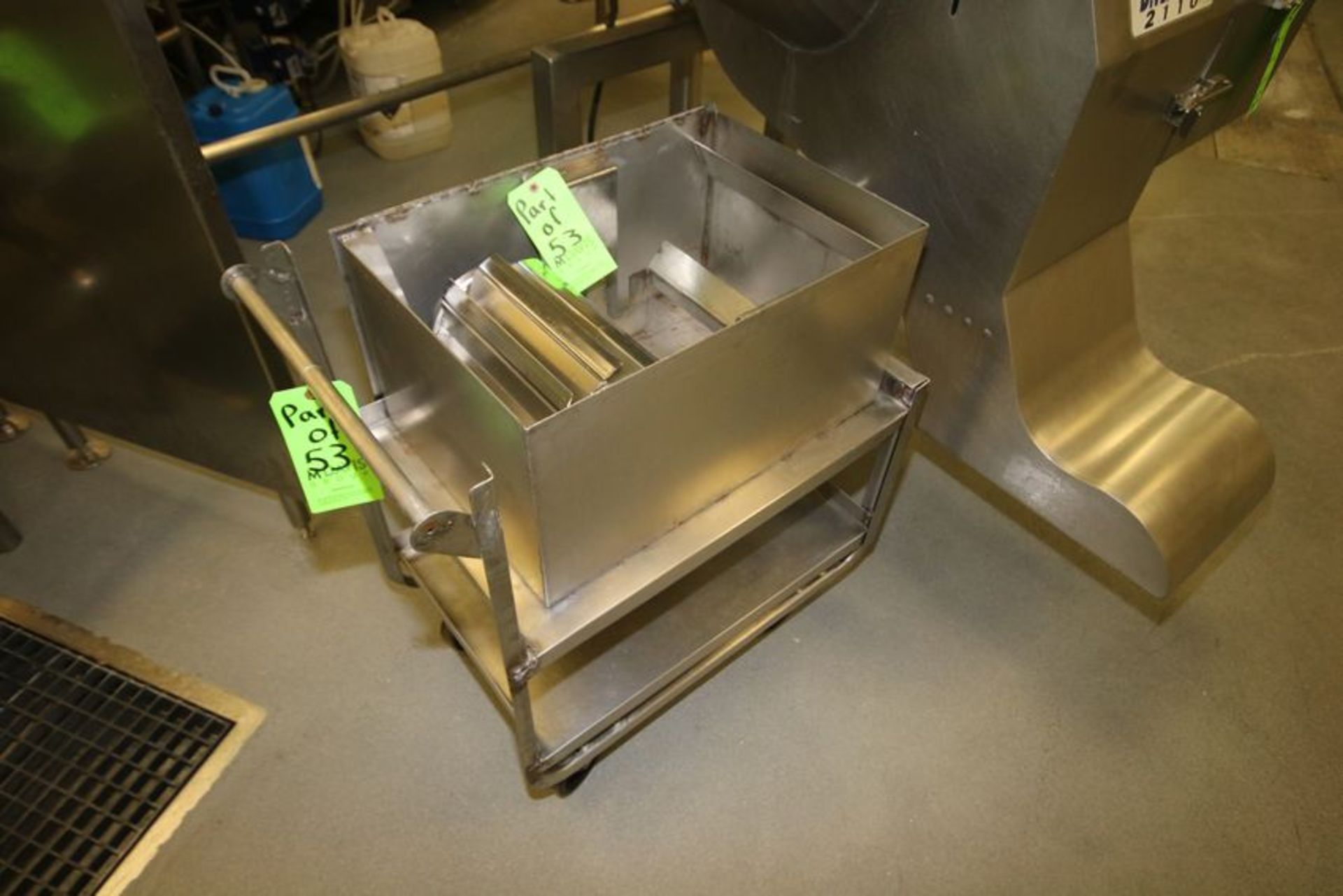 Urschel Diversa Cut 2110 Dicer, Model DC, S/N 174 with S/S Clad Motor, Controls, Mounted on S/S - Image 7 of 12