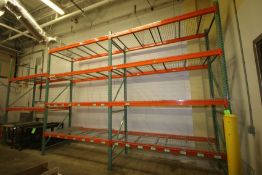 22-Sections of Pallet Racking with (62) Sets of 8 ft. Crossbraces and (31) 144"" High Uprights