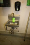 (6) Pc. S/S Sink with Knee Controls, (2) Wall Mounted Coat Racks, Honeywell Emergency Eyewash