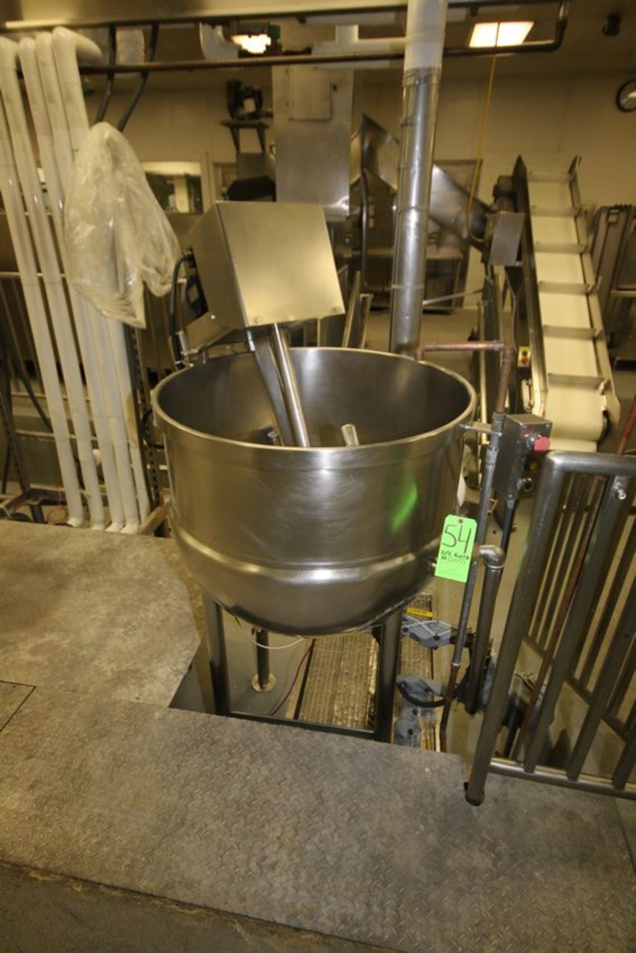 J. C. Pardo & Sons 100 Gal. S/S Kettle, S/N 8103, 100 psi @ 338 Degrees and 100 psi @ - 20 Degrees - Image 2 of 6