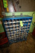 Fastenal Cubby Hole Hardware Storage Units - (72) Holes Each with S/S Hardware