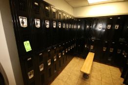 7-Sections of Locker Room (NOTE: Located in Men's and Women's Locker Rooms)