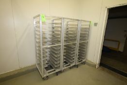 New Age Int. Portable Pan Racks - Aprox. 25-1/2" Deep x 21-1/2" W