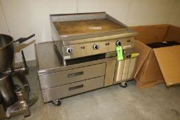 Garland Natural Gas Griddle, Model GTGG36-G3GM with 35" x 23" Griddle Area, Manifold Pressure 4.5,