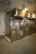 2010 Baxter S/S Rotating Double Rack Oven, Model OV500G2EE, S/N 24-2010966, input Rating 275,000