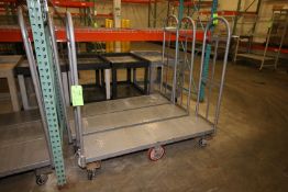 Aprox. 60" L x 16" W Long Carts with (2) End Handles