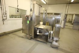 All S/S Tilting Mixer / Ribbon Paddle Blender, Interior Dimensions Aprox. 35' L x 28" W x 25" H