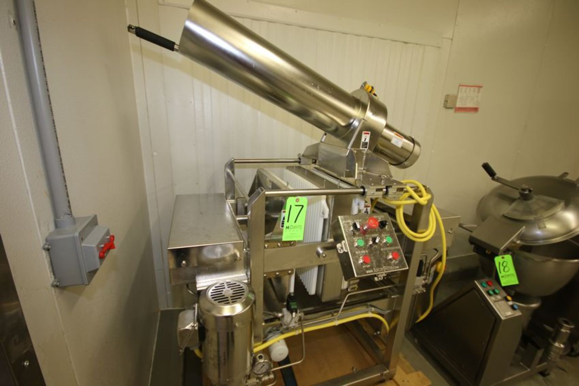 Juiced Rite Cold Press Juicer, Model 900-00XH, S/N 0121602 with 2 hp S/S Clad Drive Motor, 208-230/ - Image 2 of 5