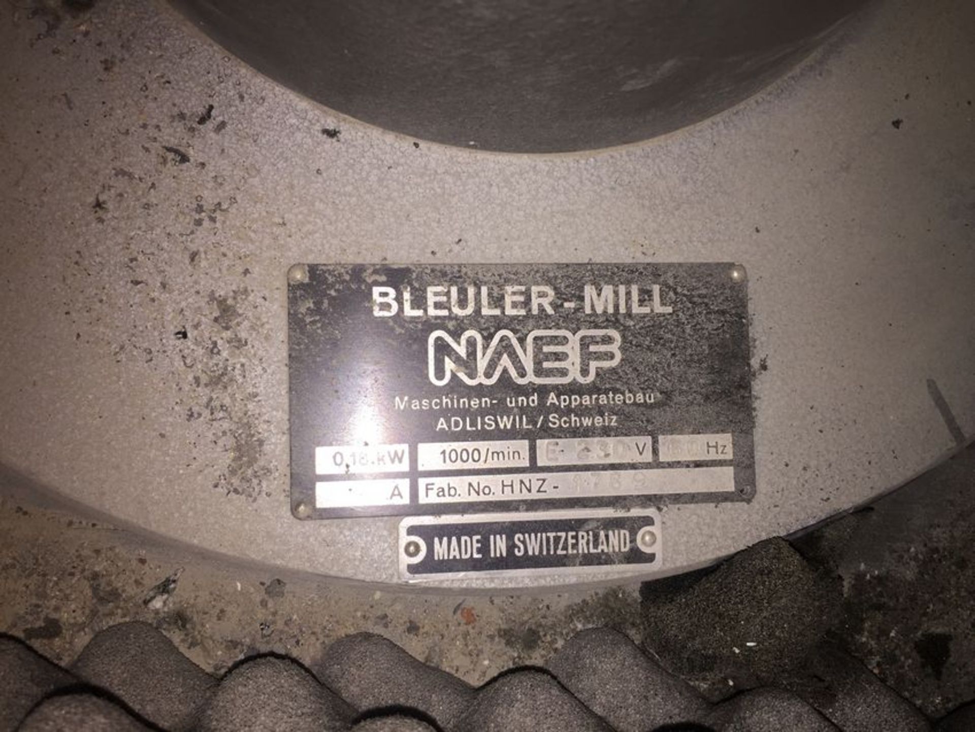 Bleuler-Mill, M/N NAEF, Fab No. 1789, 1000 RPM, E-240 V, with Sepor Sound Proof Enclosure - Image 5 of 5