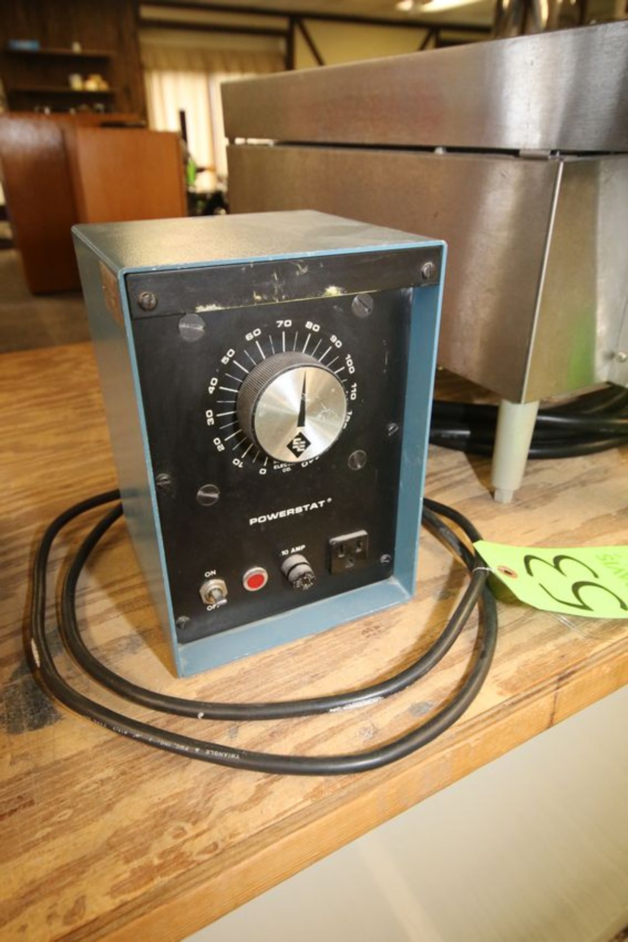 Powerstat Variable Autotransformer, Type: L116B, Volts In: 120