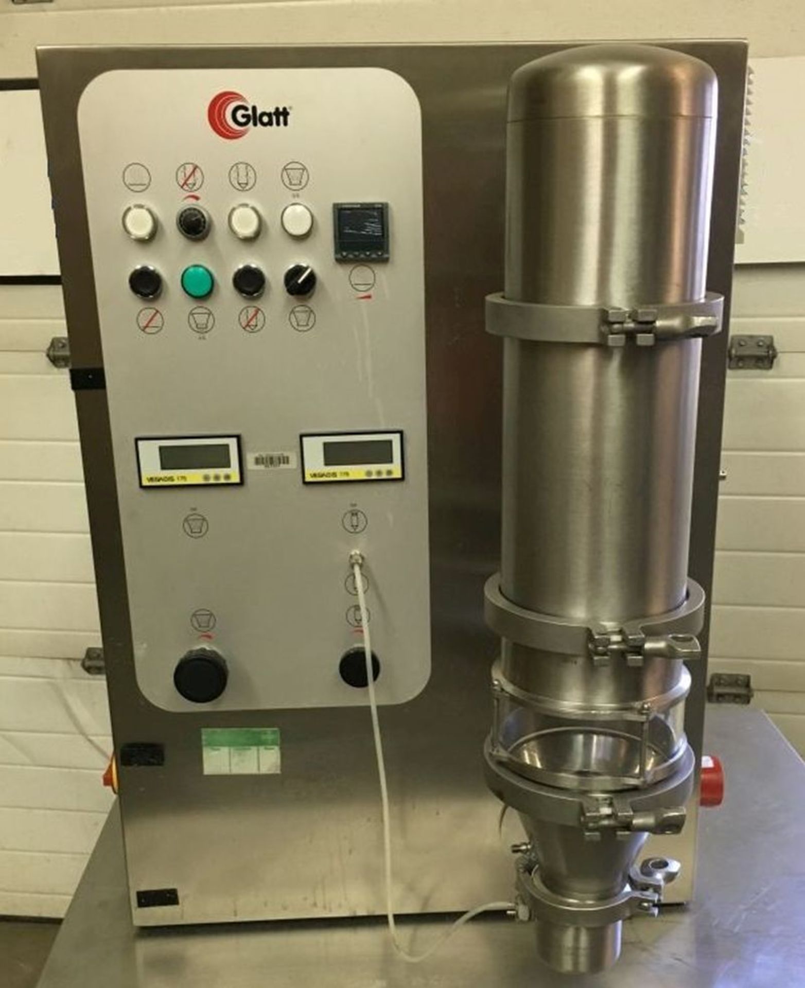 2008 Glatt Mini 5 Laboratory Fluid Bed Processor, Type MiniGlatt5, Project #10420, Manufacturer #