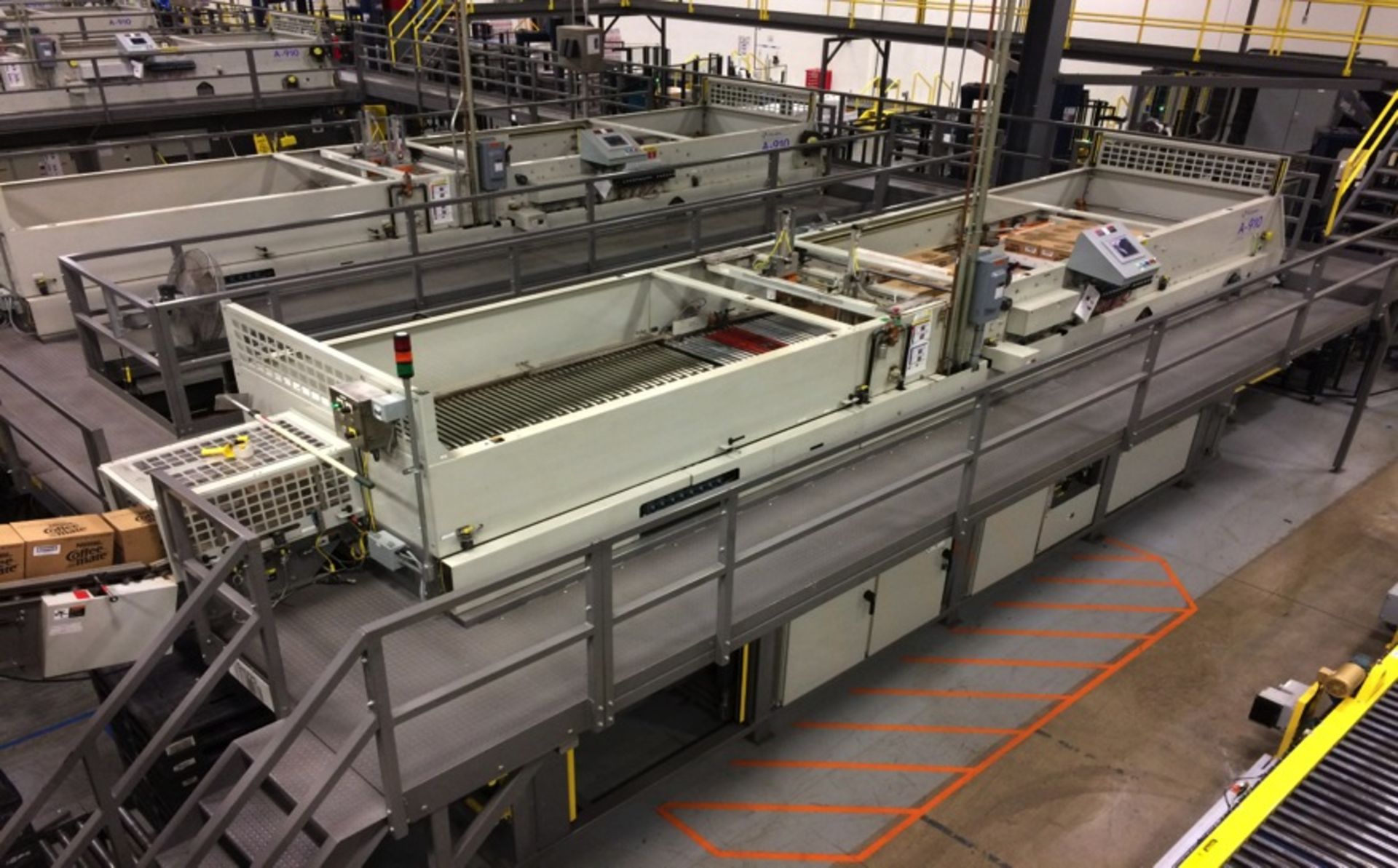 2008 Intelligrated FKI Logistics Palletizer, Model A-910C, 120 CPM, Previously Running 32oz Bottle - Image 3 of 3