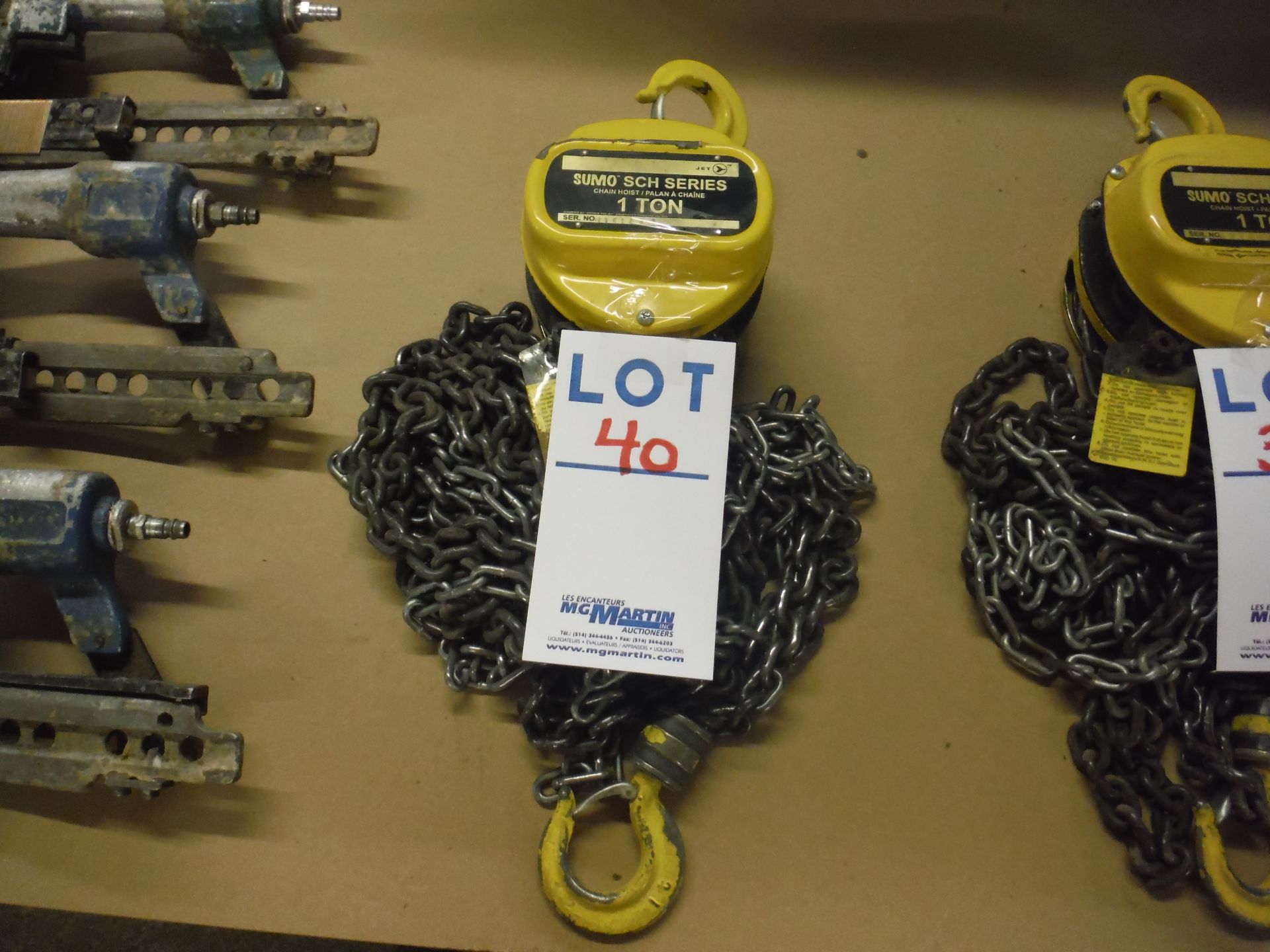 ' SUMO'' 1 TON CHAIN HOIST