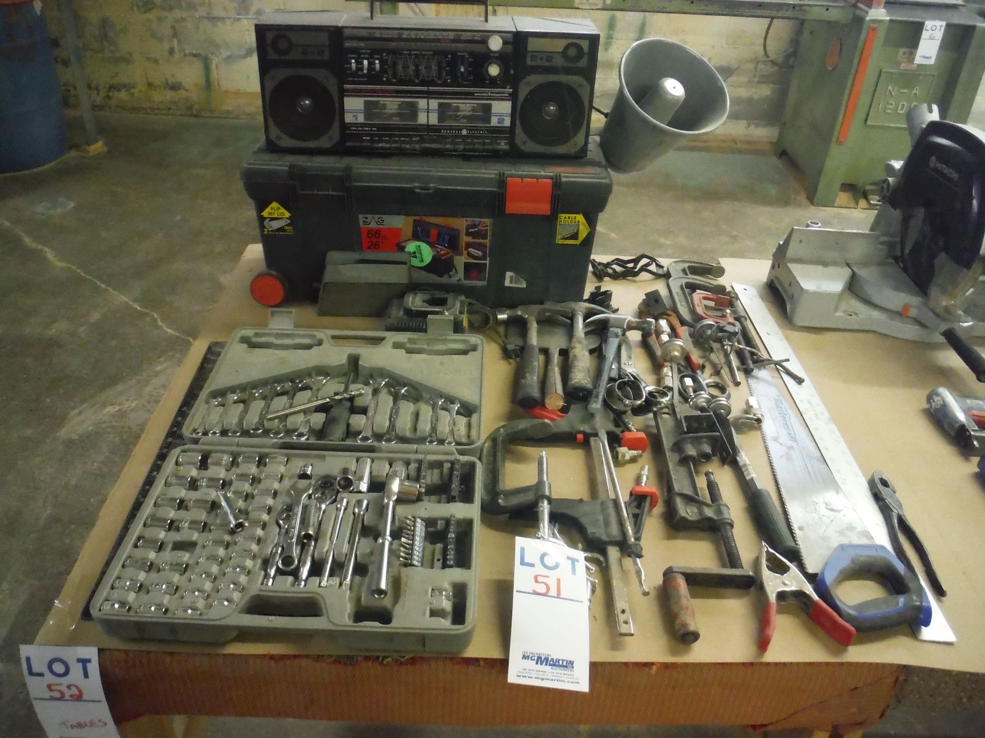 (1 LOT) ASST. TOOLS, ETC.