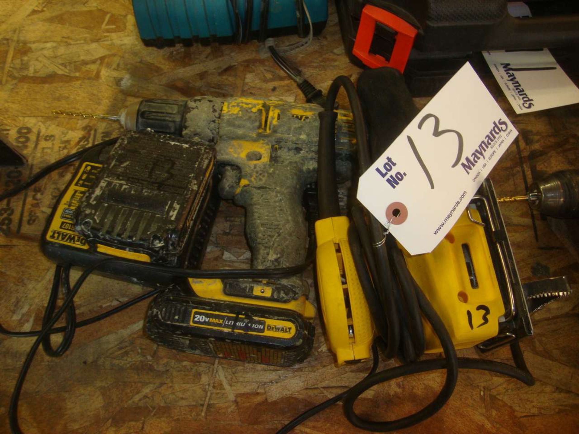 Dewalt Palm sander and rechargeable drill