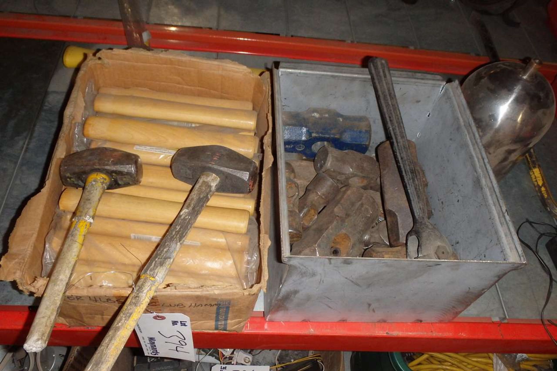 Large Quantity of Wood Hammer Handles