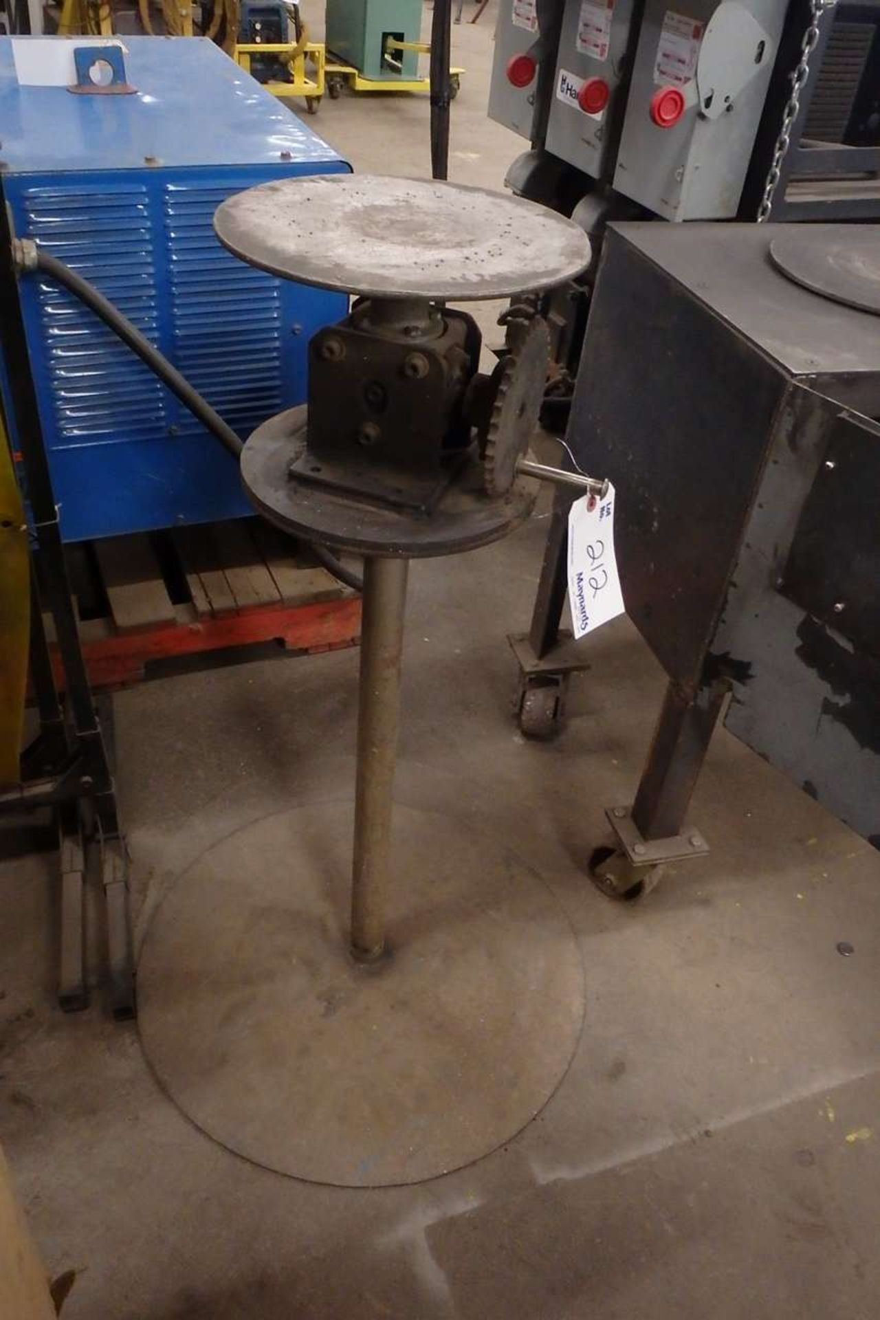 Custom Made Manual Welding Positioner Stand