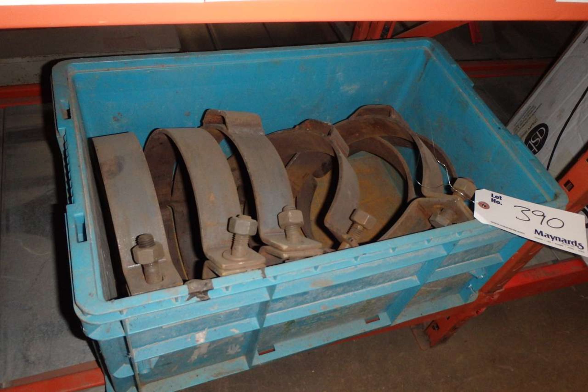 (7) 10" Pipe Clamps