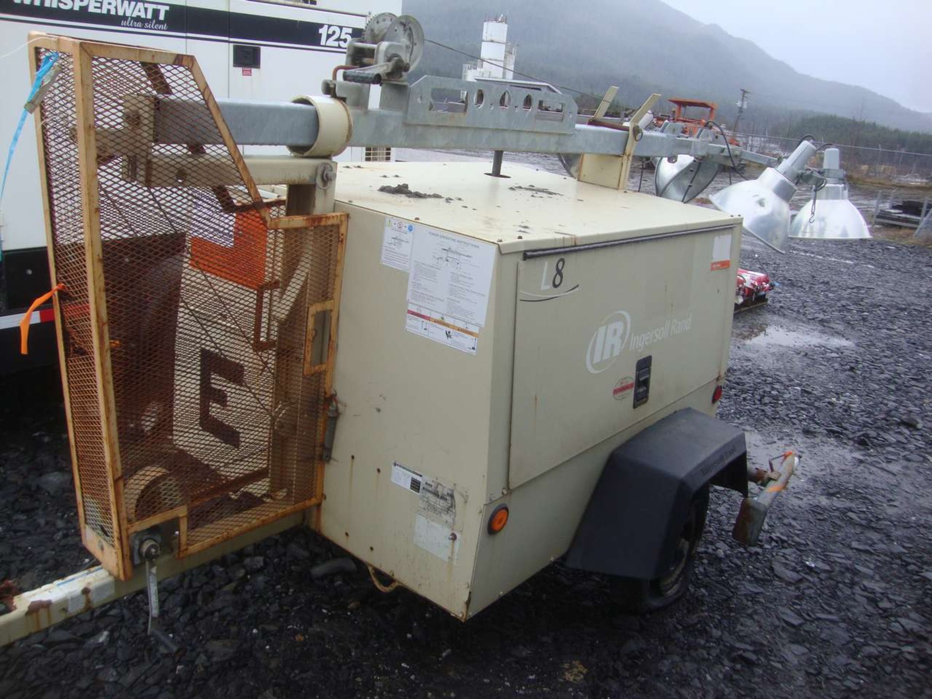 2007 Ingersoll Rand L8-4MH Light tower/generator - Image 2 of 8