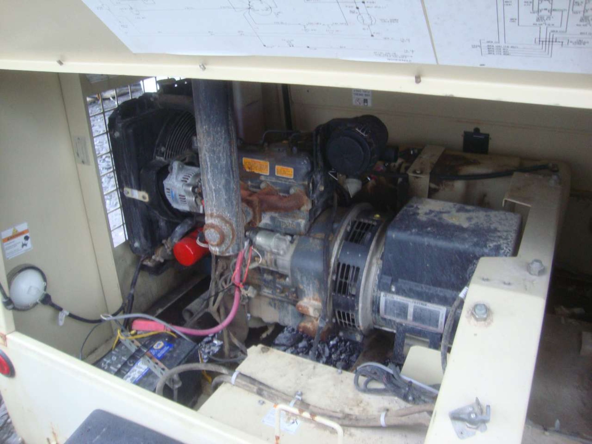 2007 Ingersoll Rand L8-4MH Light tower/generator - Image 6 of 8