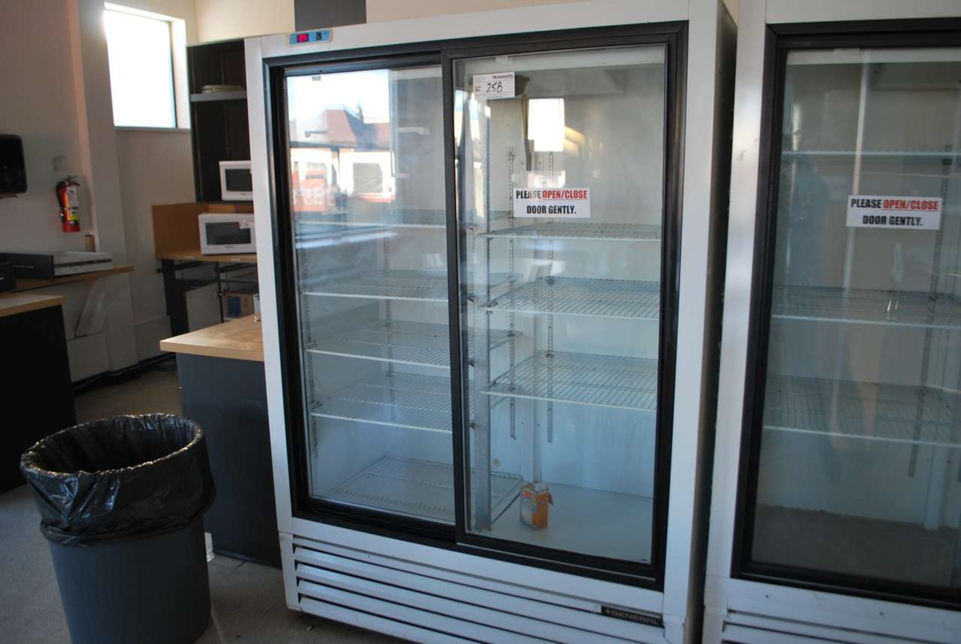 General Commercial double door fridge