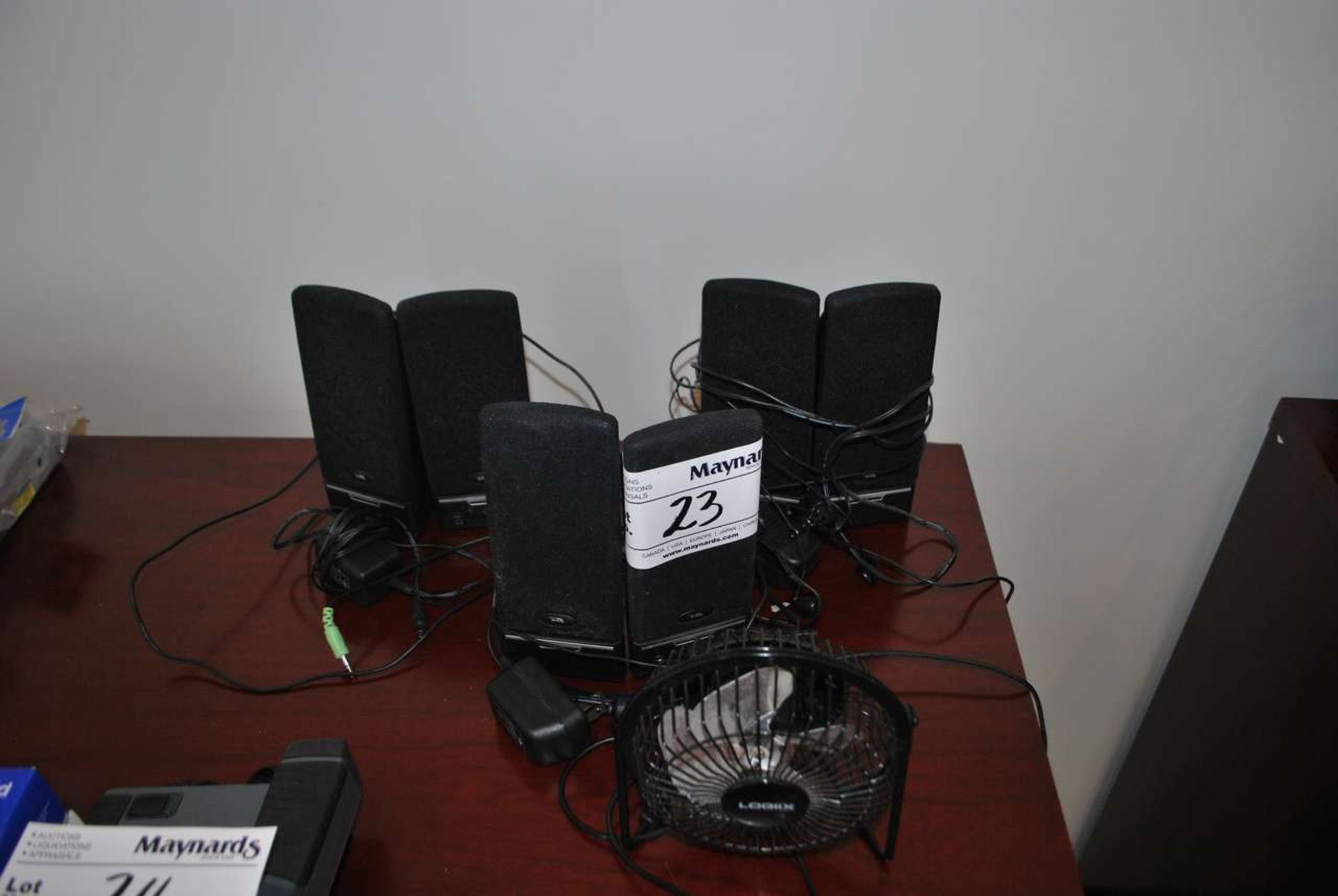 Assorted computer speakers