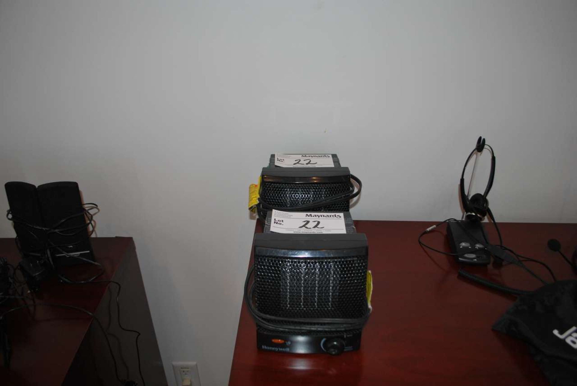 (2) Honeywell space heaters