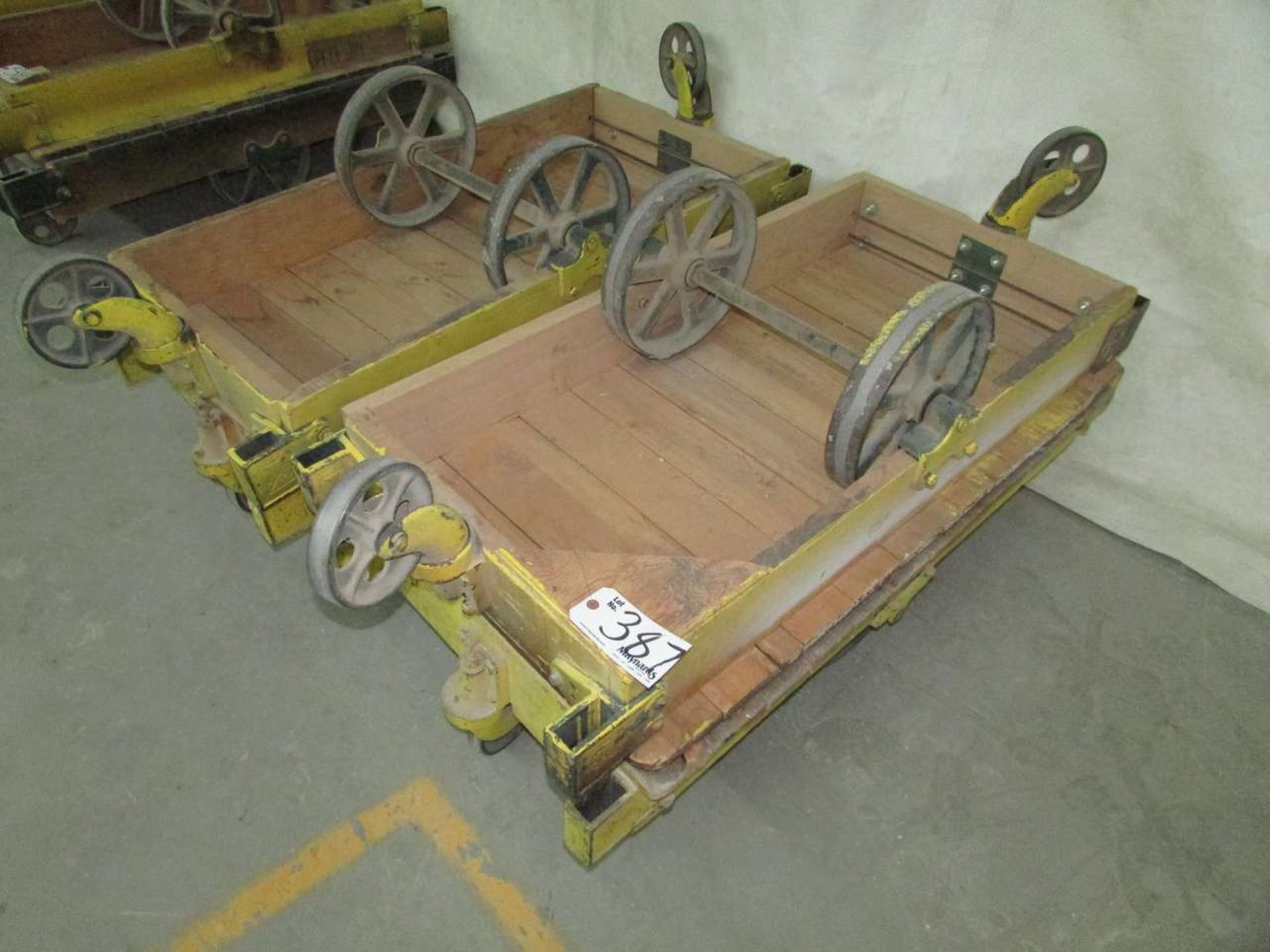 (4) 48"x27" Platform Carts