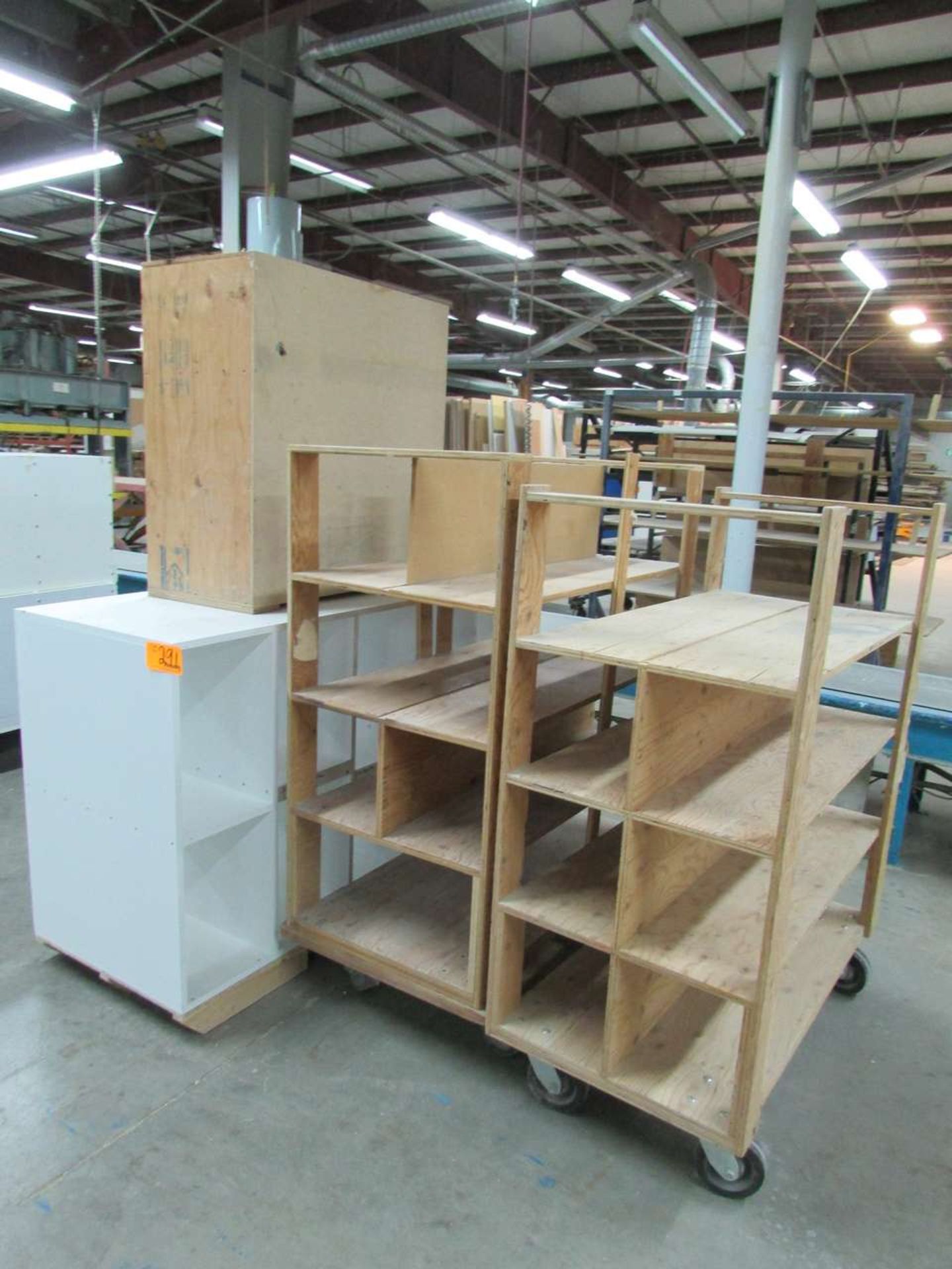 (2) Material Storage Carts