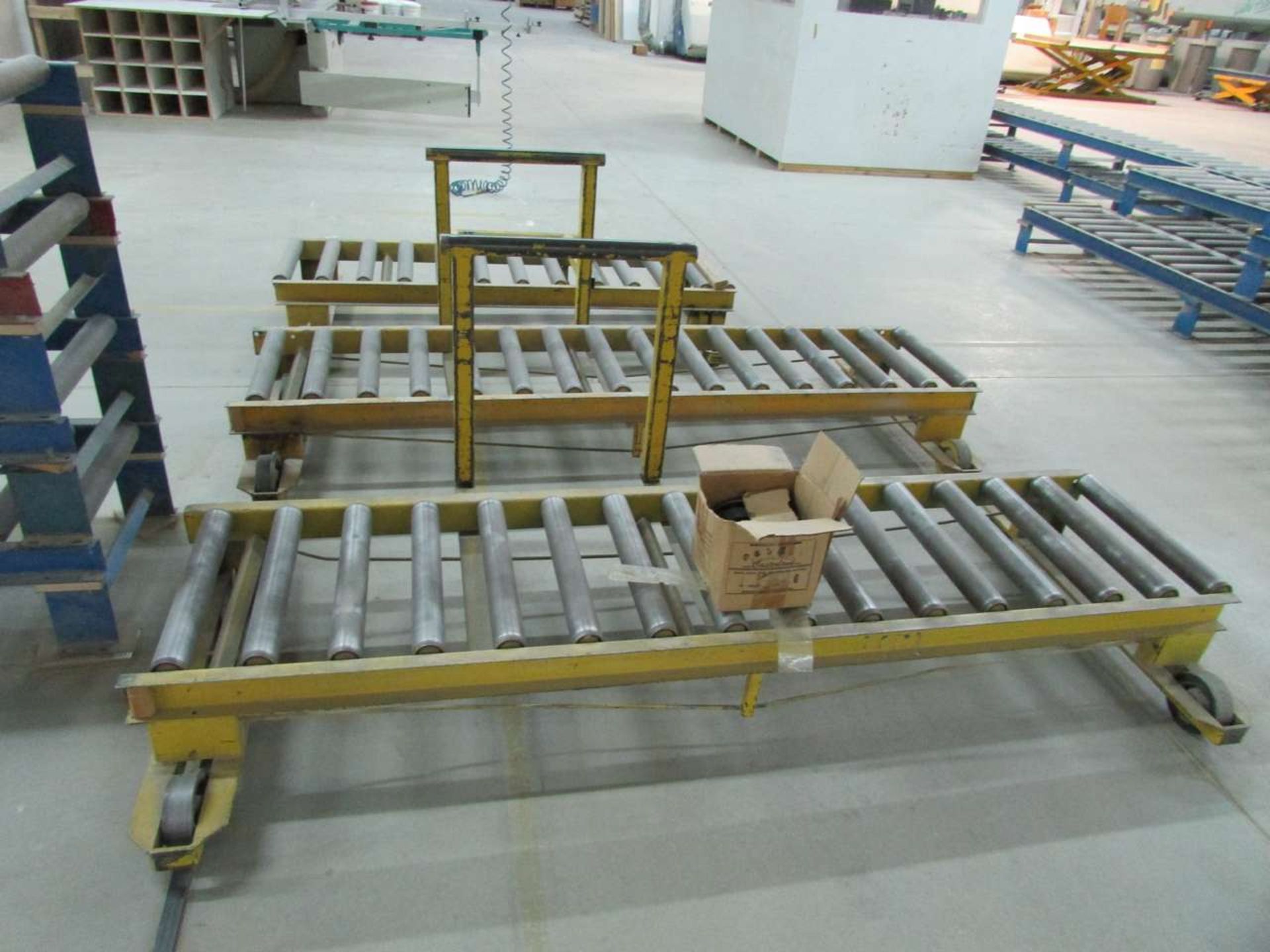 (14) Sections Of 24" Roller Conveyor - Image 2 of 3
