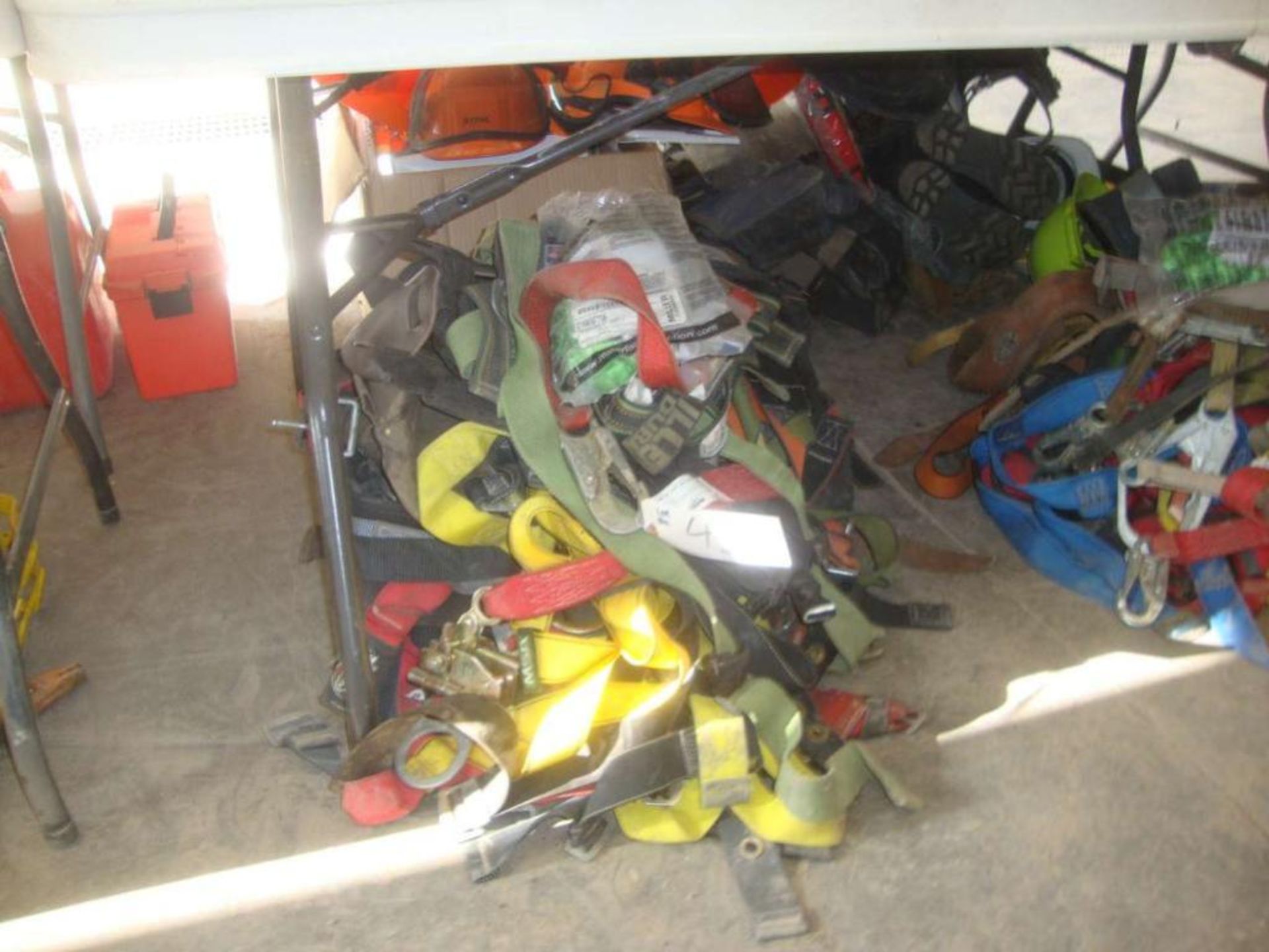 Lot of safety gear