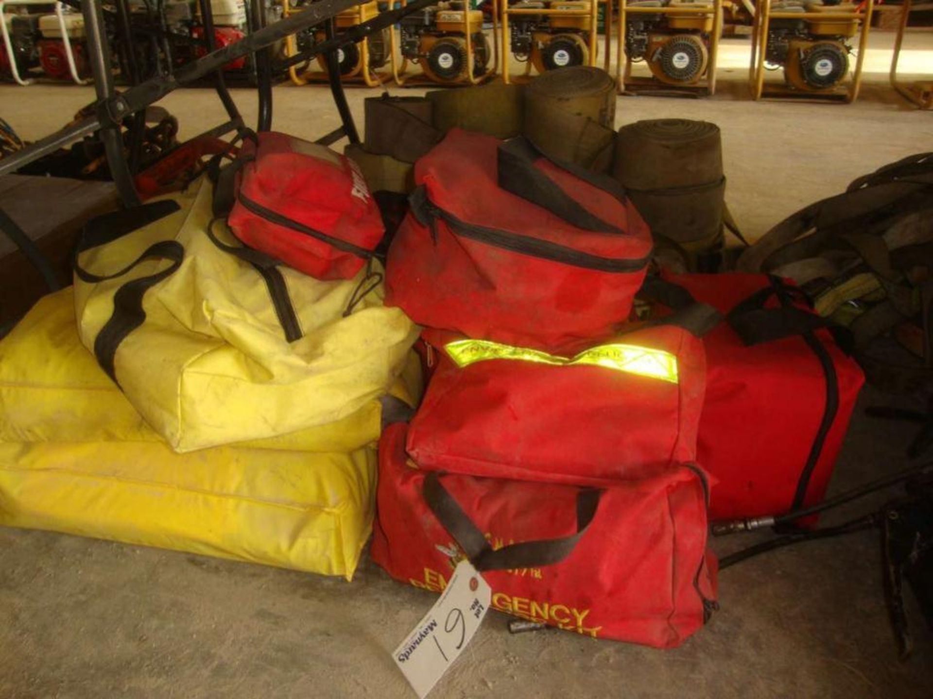 Lot of spill and safety kits